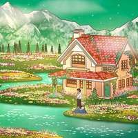 宫崎骏动画风景 宫崎骏动画风景图片