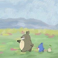 油画风景图片简单清新_油画文艺小清新图片