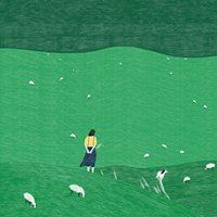 简单又好看的小插画风景_插画清新唯美简约