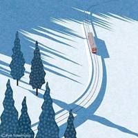 简单又好看的小插画风景_插画清新唯美简约