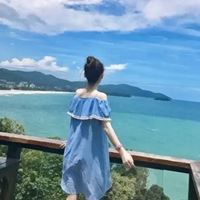 背景是天空的女生头像 女生天空背景唯美个性头像
