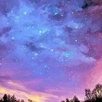 qq头像景色星空_好看头像图片 星空