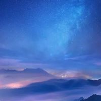 漂亮的星空头像_星空头像图片大全 唯美 女孩