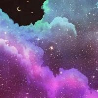 漂亮的星空头像_星空头像图片大全 唯美 女孩