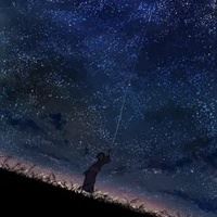好看的头像图片女星空（好看的背景图片 唯美 女生 星空）