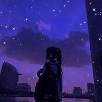好看的头像图片女星空（好看的背景图片 唯美 女生 星空）