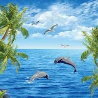 海南风景椰子树微信头像高清 海南椰子树风景图片大全