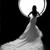 欧美时尚头像图片女-欧美婚纱头像女生