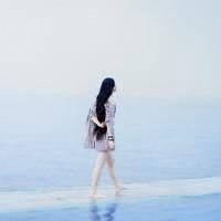 女生在海边的头像|海边女生微信头像图片大全图片