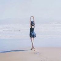 女生在海边的头像|海边女生微信头像图片大全图片
