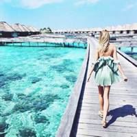 女生在海边的头像|海边女生微信头像图片大全图片