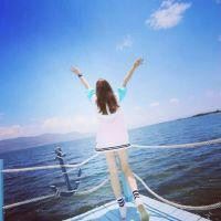 女生在海边的头像|海边女生微信头像图片大全图片