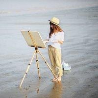 女生在海边的头像|海边女生微信头像图片大全图片