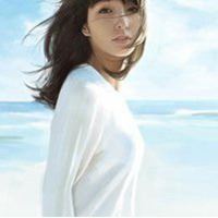 一个女生在海边的头像图片-海边女生微信头像图片大全图片