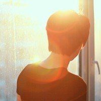 男生背影夕阳的头像 男生落日背影头像高清