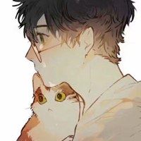 男生头像戴眼镜帅气侧脸_侧面戴眼镜男生头像