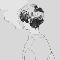 qq头像男黑白社会小伙|黑白色头像男
