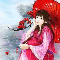 红色系女生头像霸气古风 古装头像女生霸气冷艳红衣二次元