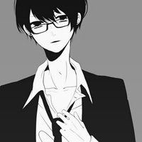 颓废头像男生动漫_男头伤感颓废高清头像动漫