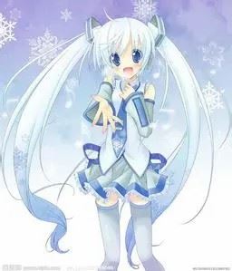 冰雪初音图片头像-初音高清头像
