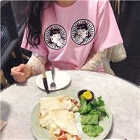 很随意的欧美范儿女生头像图片