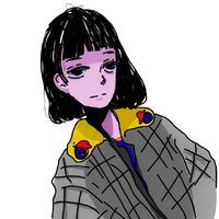 2016qq头像漫画女生冷酷帅气十足的图片