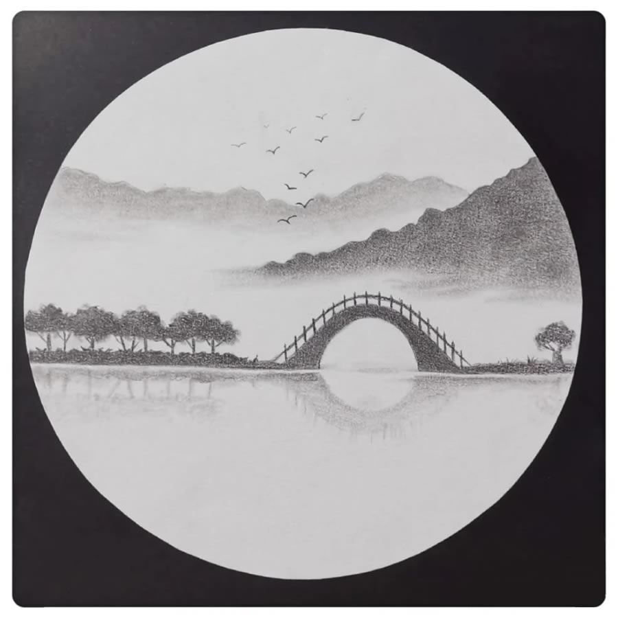 铅笔画头像图片