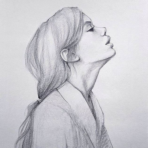 铅笔画头像图片