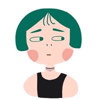 用手绘做头像的女生（用手绘做头像的女生）