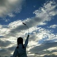 闺蜜头像女孩背影-闺蜜头像侧身