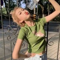 好看的闺蜜头像绿色系（绿色背景闺蜜头像女生）