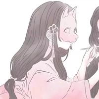姐妹头像两张一人一张,连在一起的 姐妹俩头像一人一张