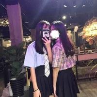 闺蜜头像两人校园风 校园甜美风的闺蜜头像一对