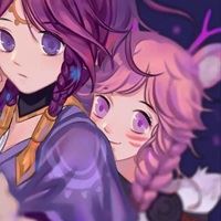 qq闺蜜头像二人闺密|个性头像闺蜜 2个人一人一张