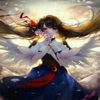 古风动漫闺蜜红衣头像一人一张|古风闺蜜头像 动漫