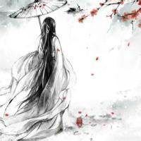 古风动漫闺蜜红衣头像一人一张|古风闺蜜头像 动漫