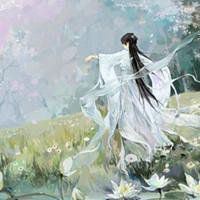 古风动漫闺蜜红衣头像一人一张|古风闺蜜头像 动漫