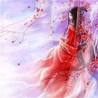 古风动漫闺蜜红衣头像一人一张|古风闺蜜头像 动漫