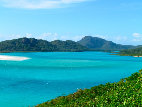 优美的大海沙滩风景