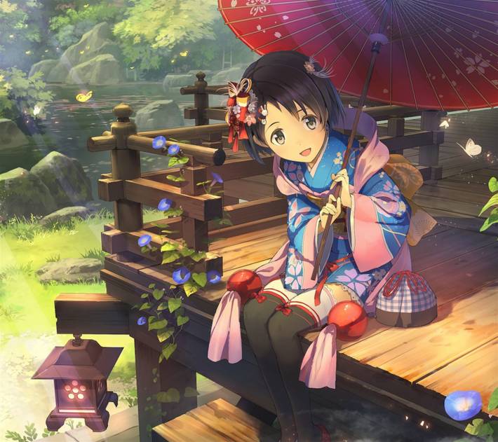 动画片中的卡通美美女