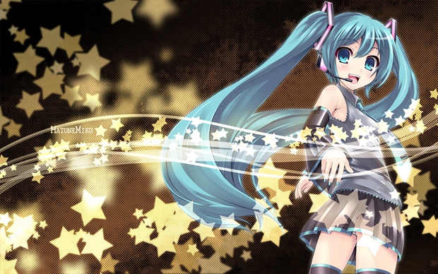 日本动漫初音未来美女