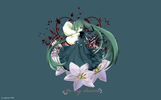 日本动漫初音未来美女