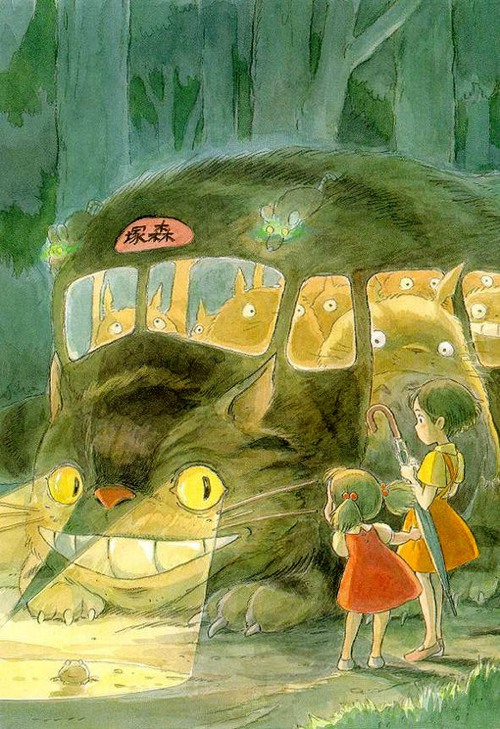 宫崎骏动画龙猫图片