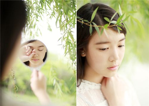 文艺小清新姐妹花图片