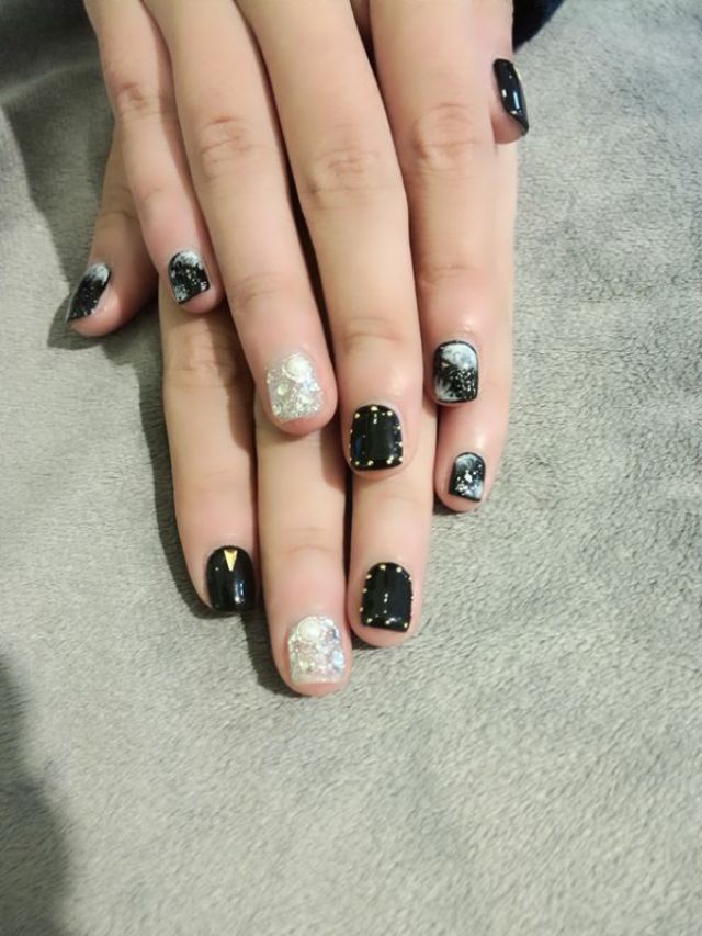 最新好看的美甲图案造型