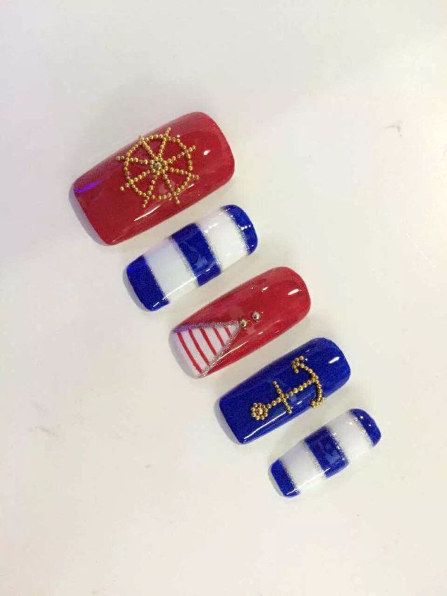 最新个性美甲图案图片