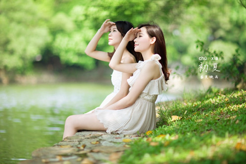 小清新文艺闺蜜姐妹照片