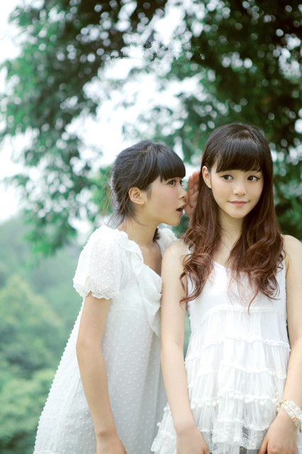 闺蜜小清新风格夏日