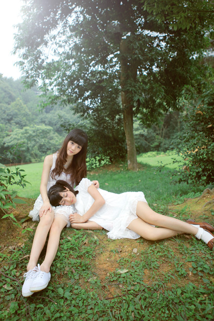 闺蜜小清新风格夏日