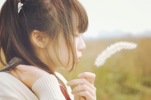 温暖治愈清纯女生可爱美图